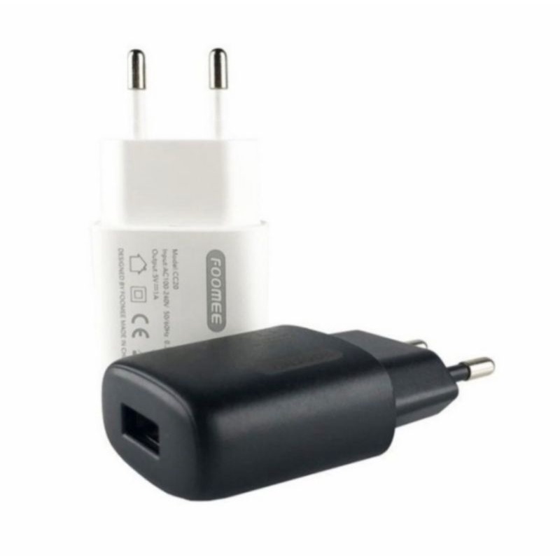 KEPALA CHARGER FOOMEE CC20S , ADAPTOR BATOK CASAN