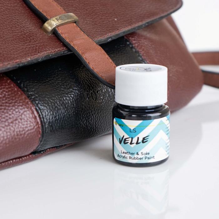 ♙ Cat tas dompet sofa jok mobil leather kulit asli & kulit sintetis - leather paint | Velle LS ☻