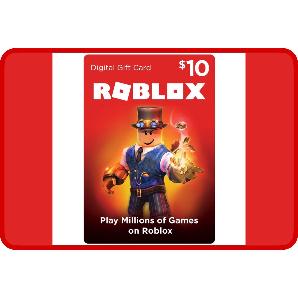 Roblox 10 Game Card 800 Robux Shopee Indonesia - cara beli robux di hp