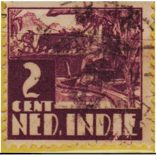 

Perangko Filateli L101 Japanese Occupation VFU 1v Bufallo