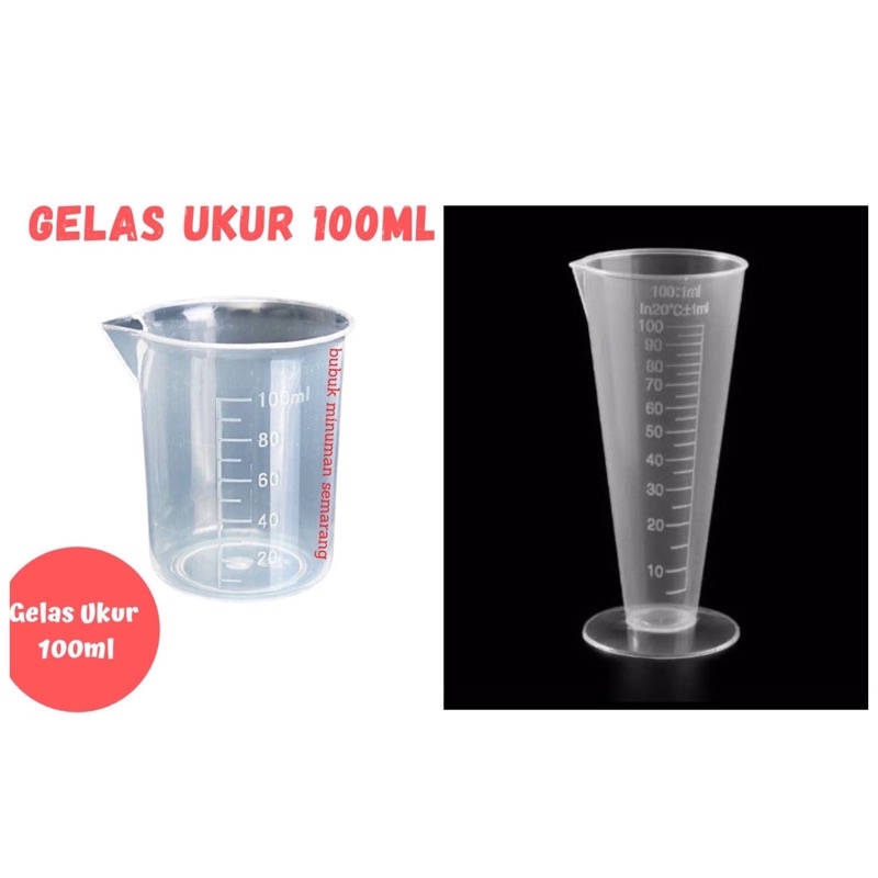 Jual Gelas Takar Gelas Ukur 100ml Plastik Shopee Indonesia 7165