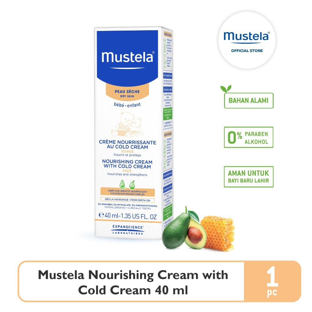 Mustela Nourishing Cream with Cold Cream 40ml