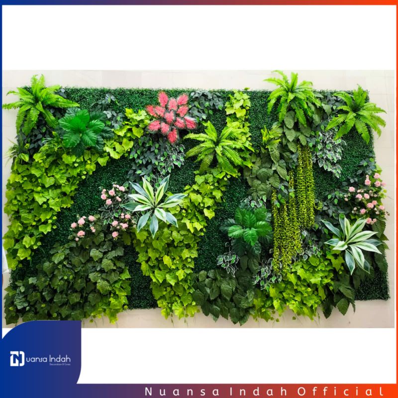 vertical garden sintetic/penghias ruangan