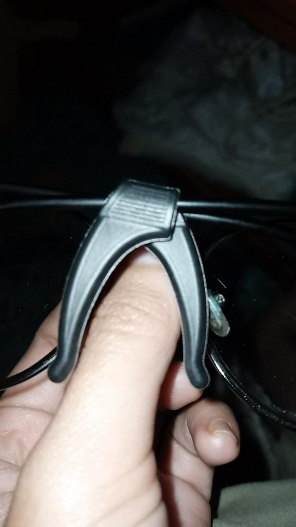 1 Pasang Tali Pengait Kacamata Bahan Silikon Anti Slip