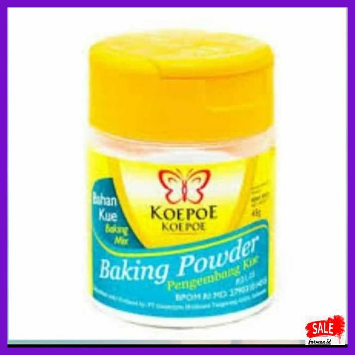 

DERPOWBAKING- KOEPOE KOEPOE BAKING POWDER 45 GR -ASLIII.