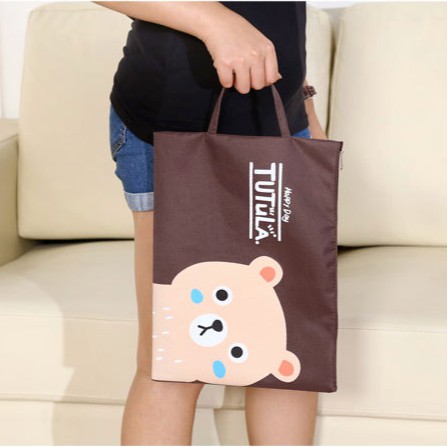 

 Map Folder Organizer Dokumen Ukuran A4 Multi-Kantung, Bahan Plastik, Banyak Pilihan Warna