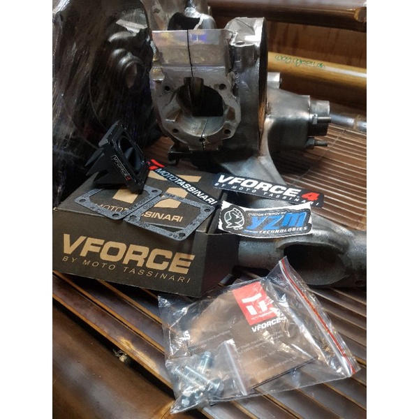 Crankcase direct intake yzm_garage dan membran vforce || YZM GARAGE #rengkesvespa