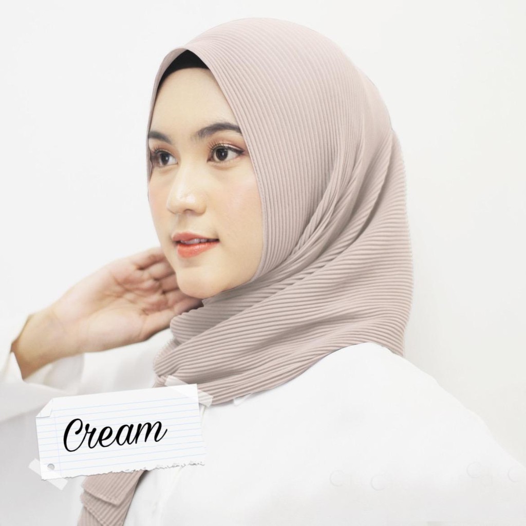 Pashmina Plisket/Pashmina Plisket Pashmina Full Plisket/Pashmina Plisket Tanpa Lipatan Tengah Murah!-2