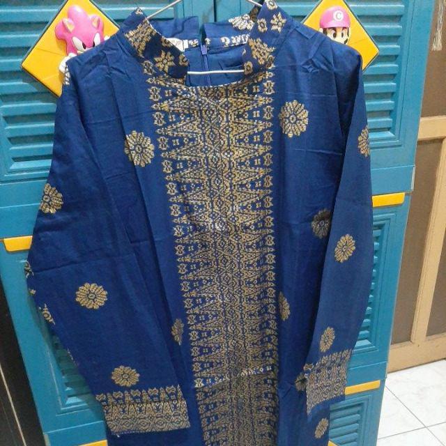 Tunik Batik Wanita Motif Prada Matahari