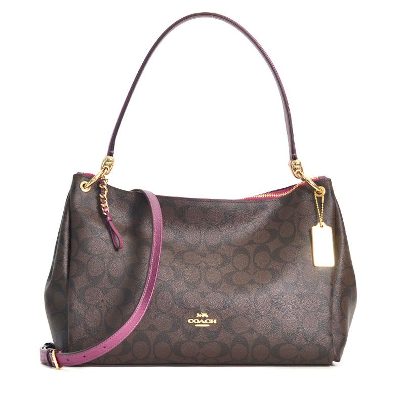 Coach Mia Shoulder Bag in Signature (C28967)