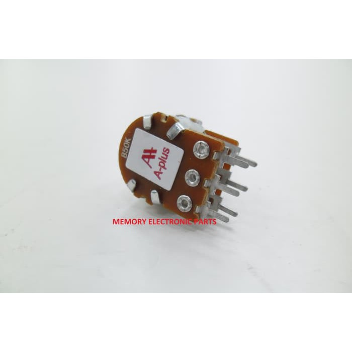 POTENTIOMETER POTENSIOMETER 50K STEREO TANPA CT APLUS