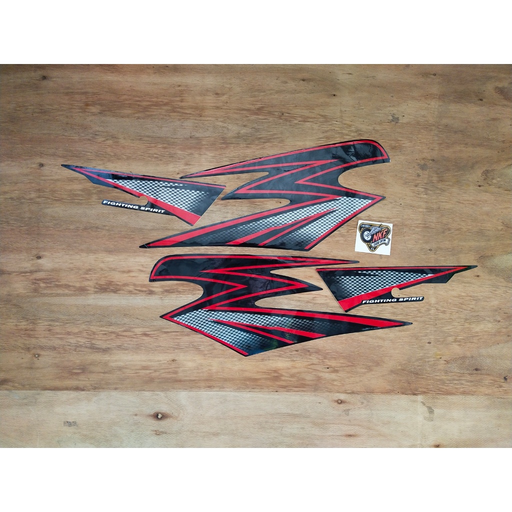 striping stiker motor yamaha RX king 2003 RX KING 2003 merah LIST BODY RX KING KUALITAS TER BAIK