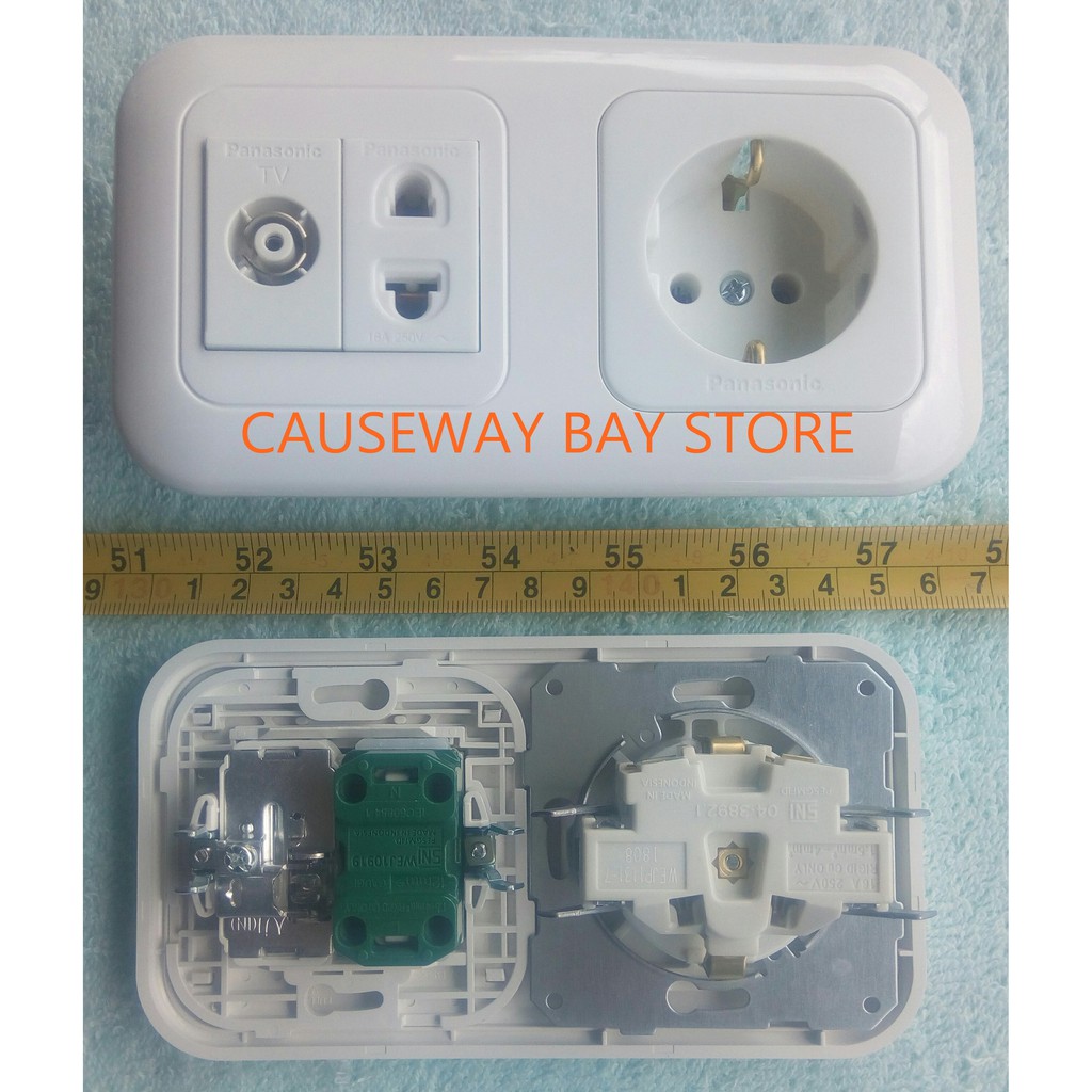 STOP KONTAK ARDE+ STOP TV+ STOP KONTAK DATAR IB PANASONIC