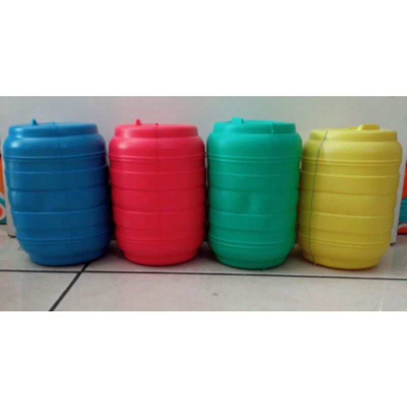 Celengan plastik tong besar