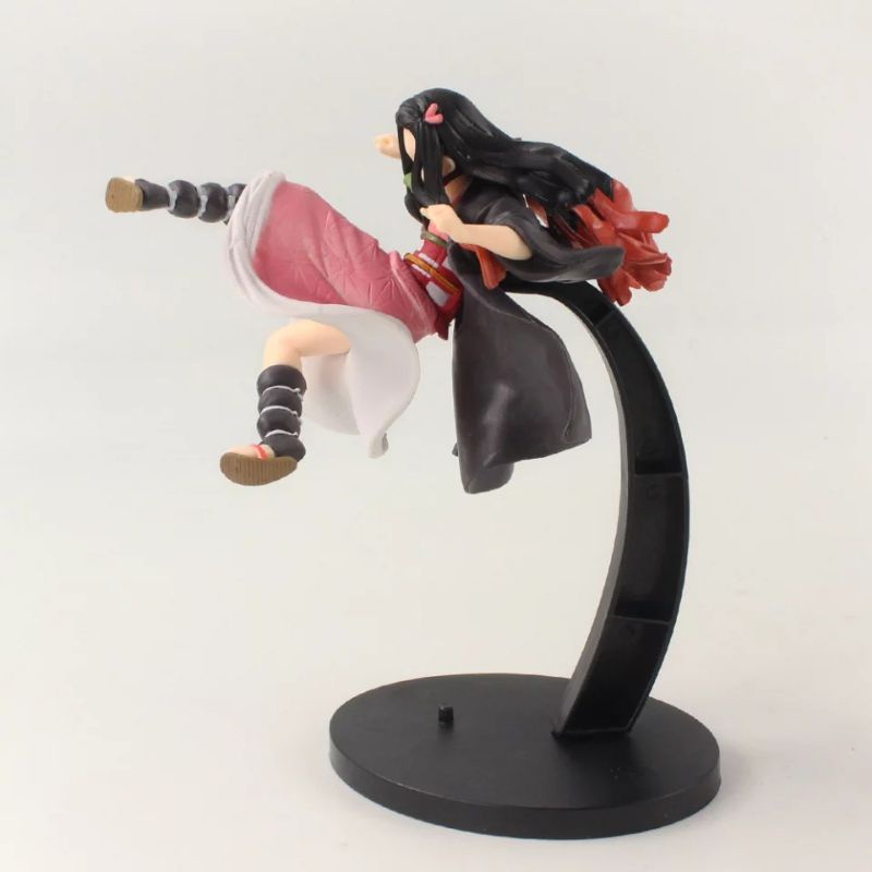 Figure Demon Slayer Kamado Nezuko Kimetsu No Yaiba/miniatur Pajangan demon slayer