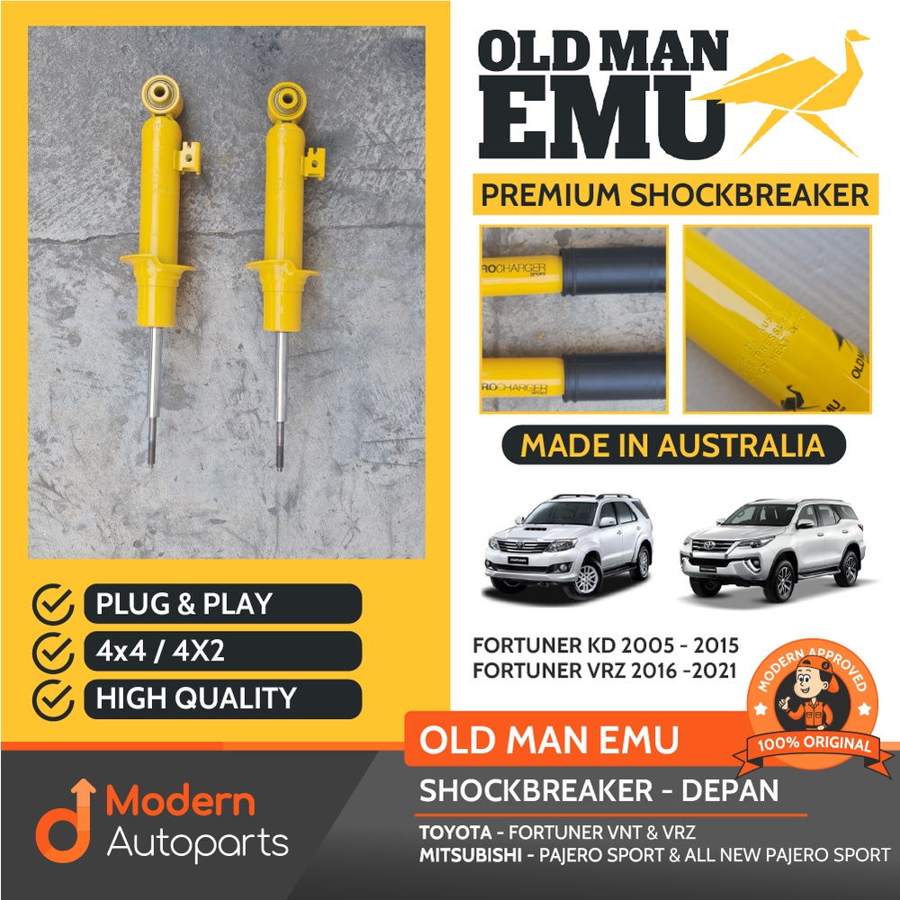Shockbreaker OME Old Man Emu "NITROPLUS" Fortuner KD & Fortuner VRZ DEPAN