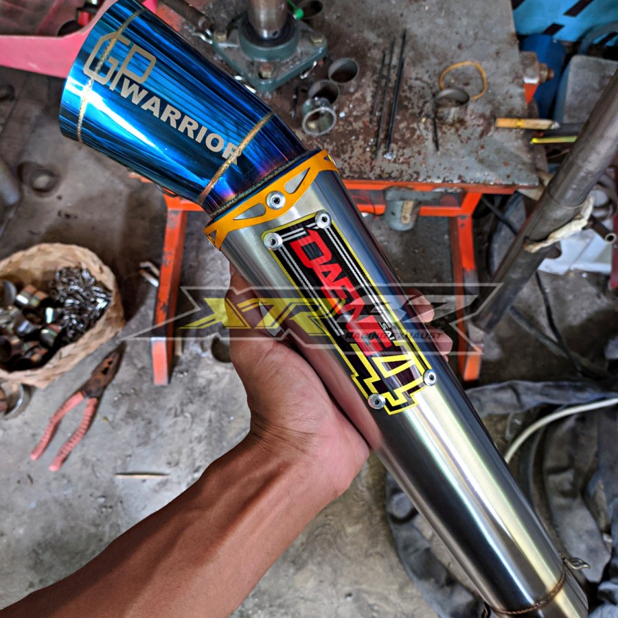 Knalpot Racing DAENGSAI4 GP Warrior Silincer Only All Motor Berkualitas