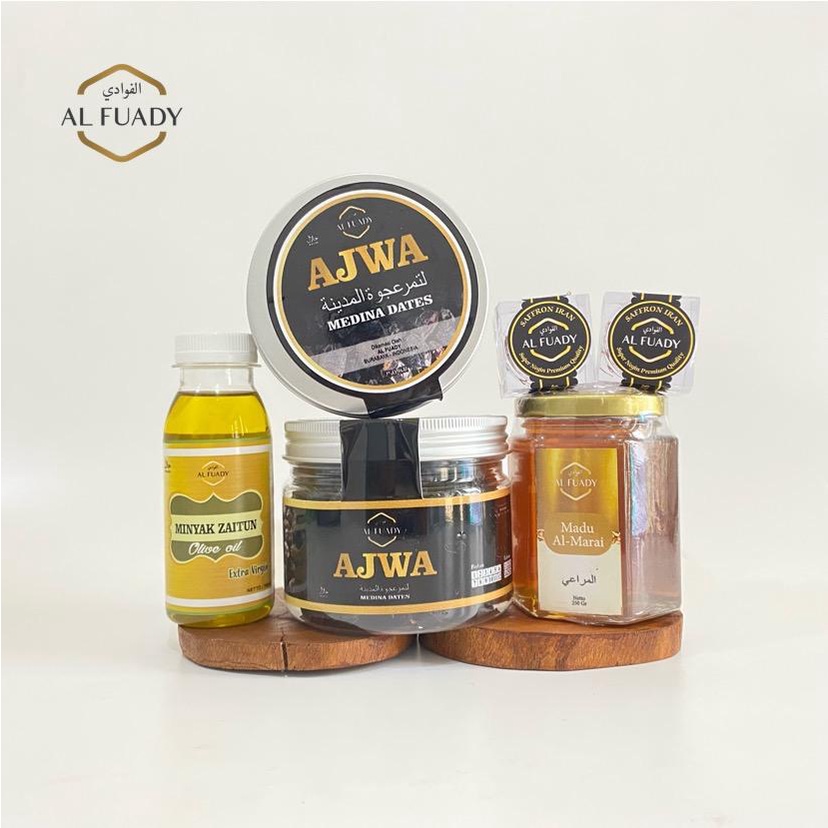 Paket Promil | Paket Sehat Ajwa Saffron Zaitun Madu
