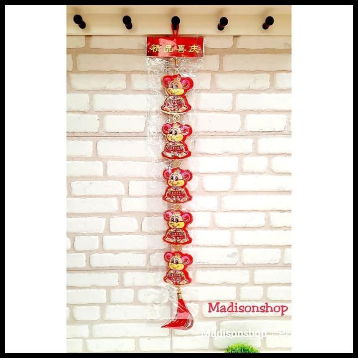 

Terlaris Hiasan Imlek/Angpao Imlek Kotak Kue Lapis Legit Imlek Murah Display