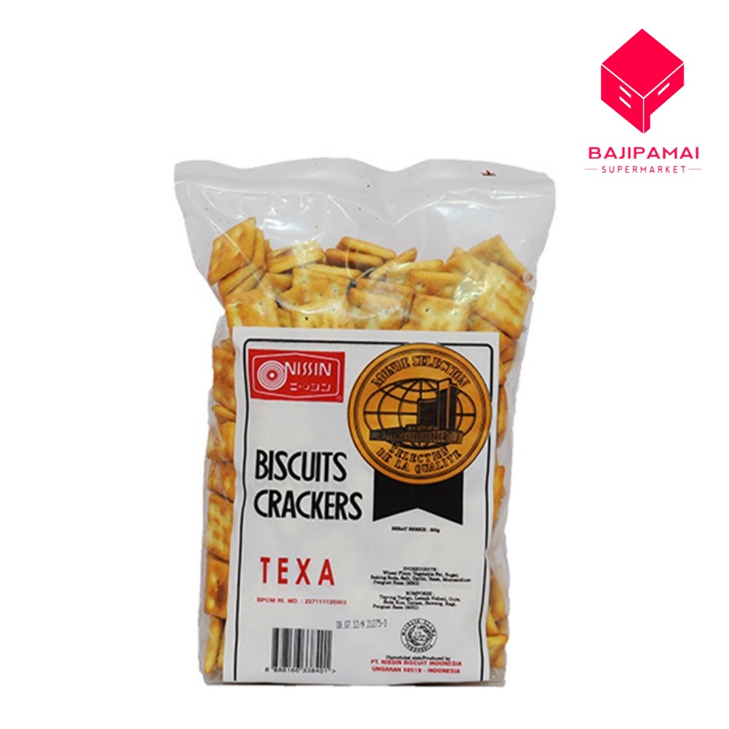 

NISSIN BISCUITS CRACKERS TEXA 300 GR