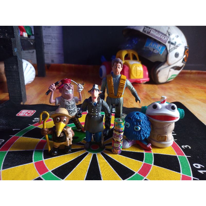 figure jadul mcd inspector gadget ghostbusters