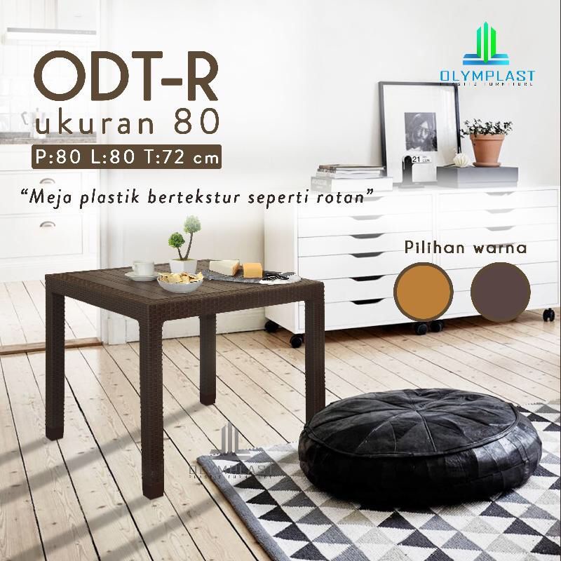 Meja Makan kotak plastik Olymplast