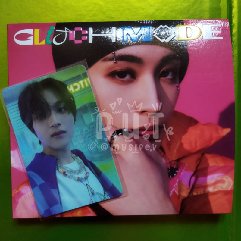 Glitch mode digi cover mark, pc haechan digi