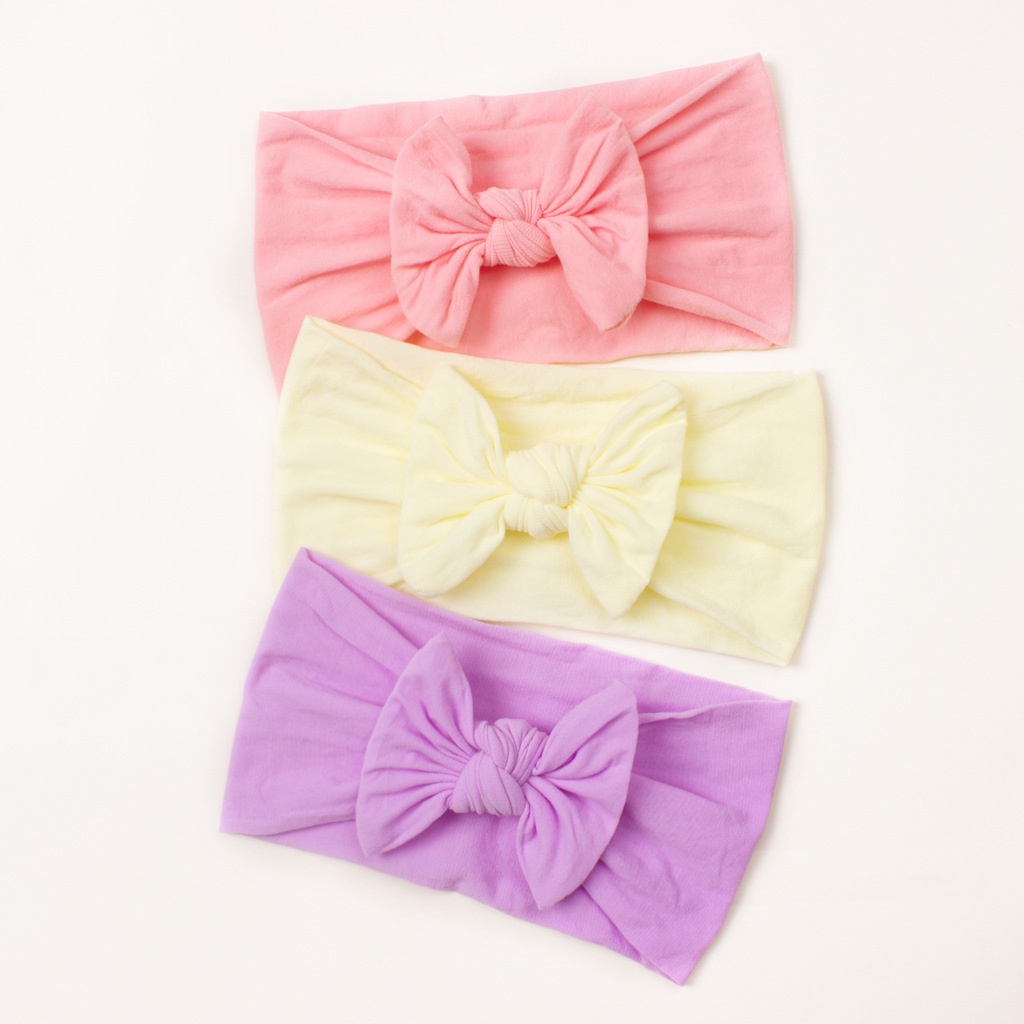 NEW Set bandana pita (1 set isi 3 pcs) / headband lembut