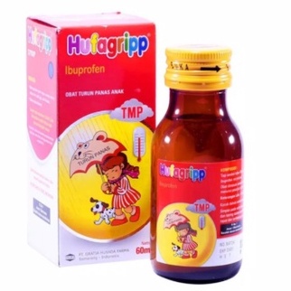 Obat Flu Demam Turun Panas Anak HUFAGRIP TMP Merah Sirup 60 ml