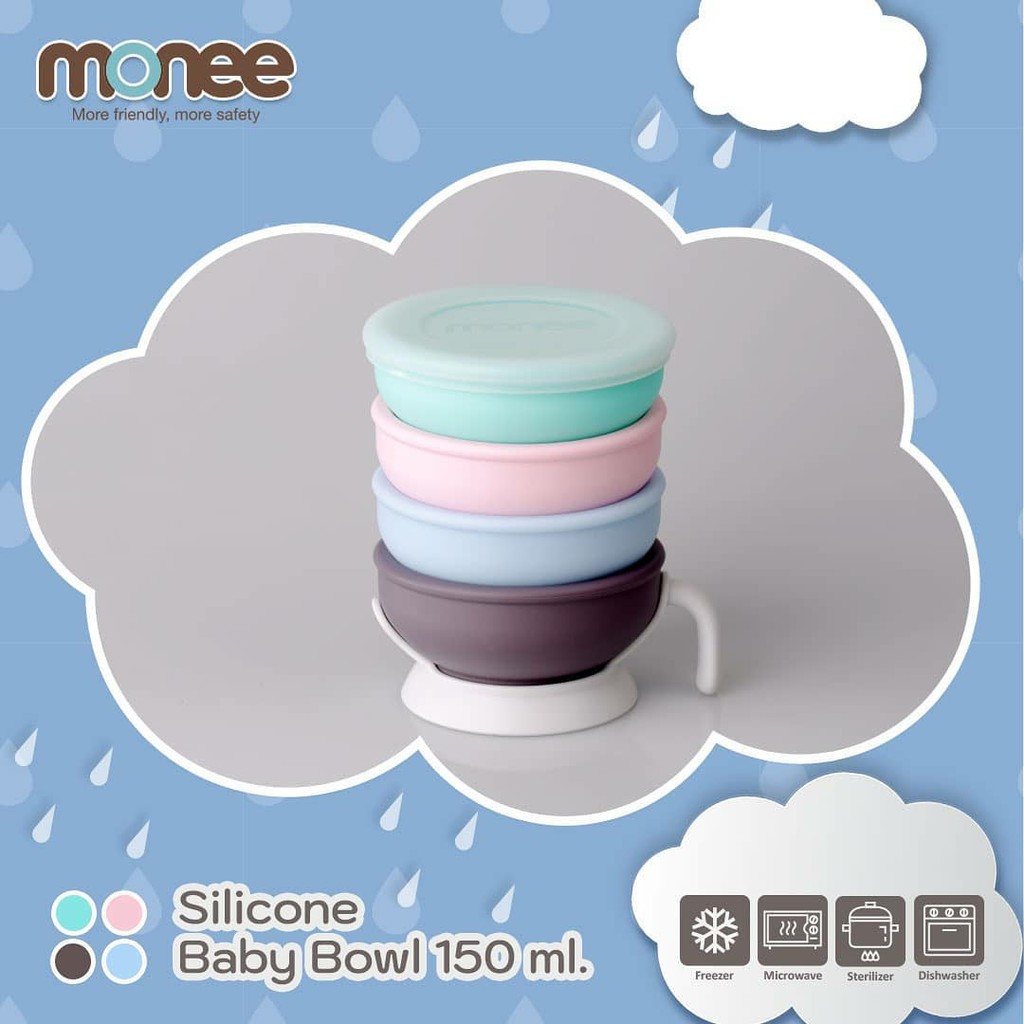 MONEE SILICONE BABY BOWL 150ML