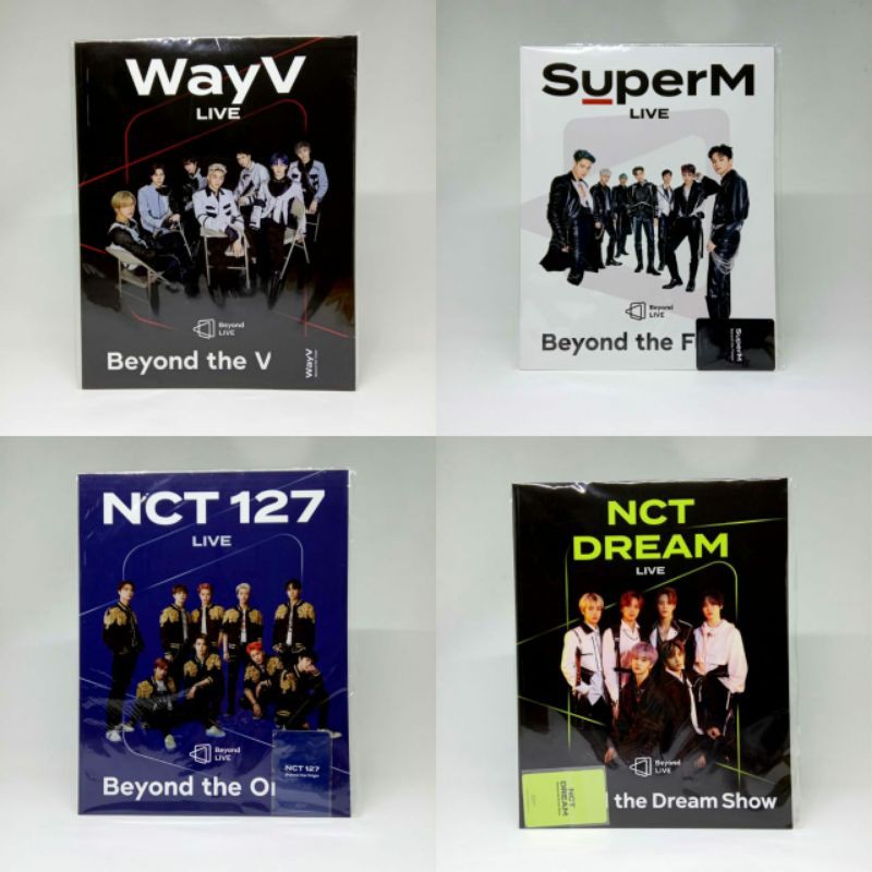 BEYOND LIVE BROCHURE SUPERM, WAYV, NCT127, NCT DREAM