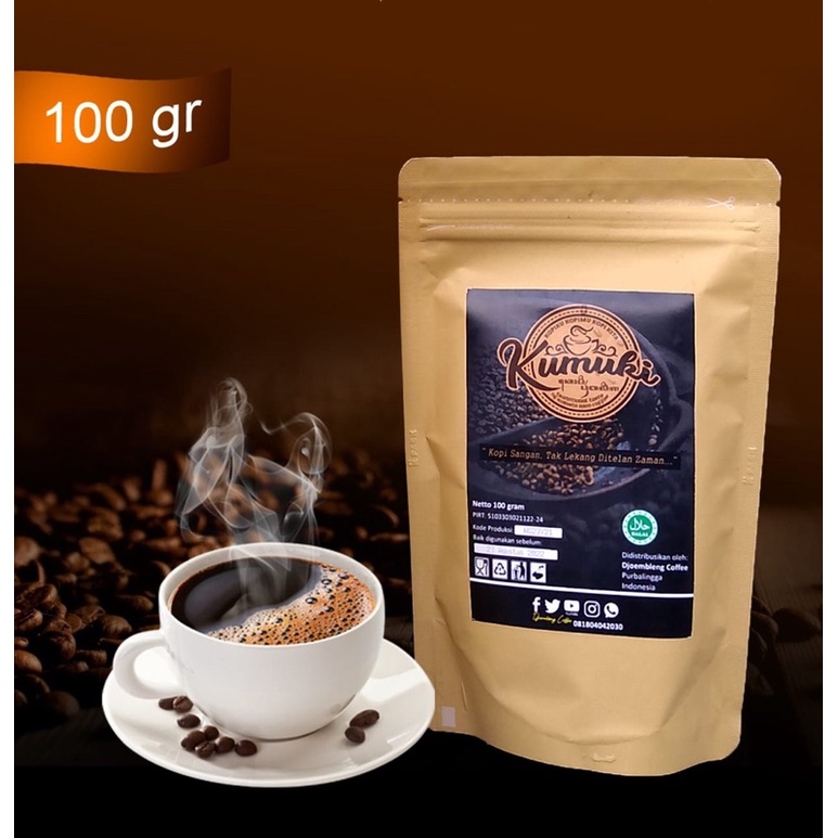 

Kopi bubuk traditional KUMUKI enak mantap