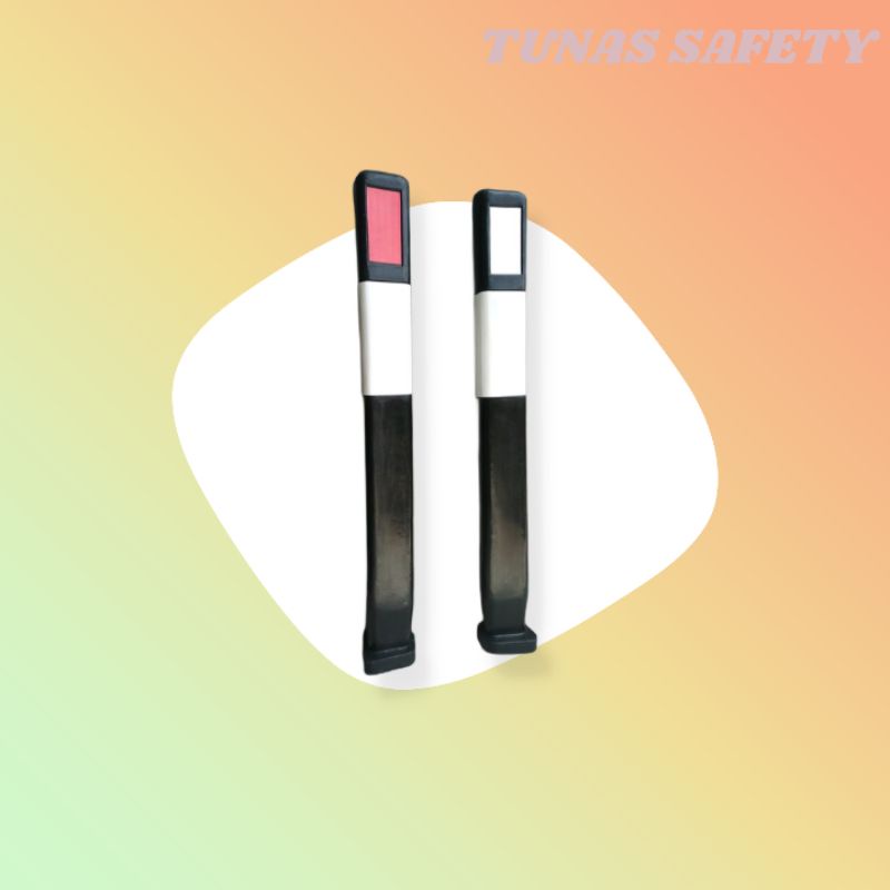 Delineator Stick pembatas pinggir jalan polos