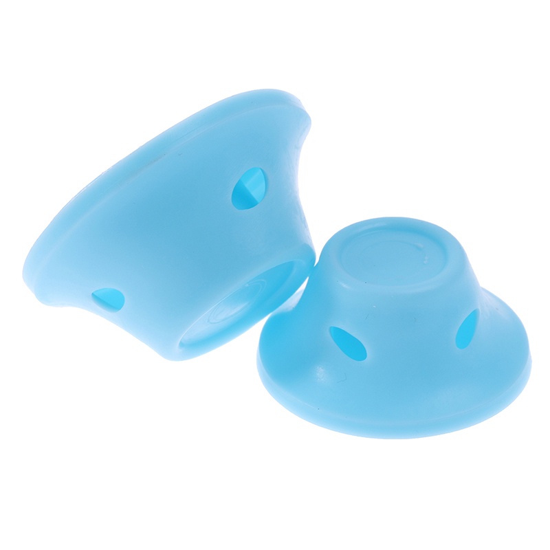 # Kaos T-Shirt Wanita Lengan Pendek Motif Print #10pcs Rol Pengeriting Rambut Bahan Karet Silikon Lembut