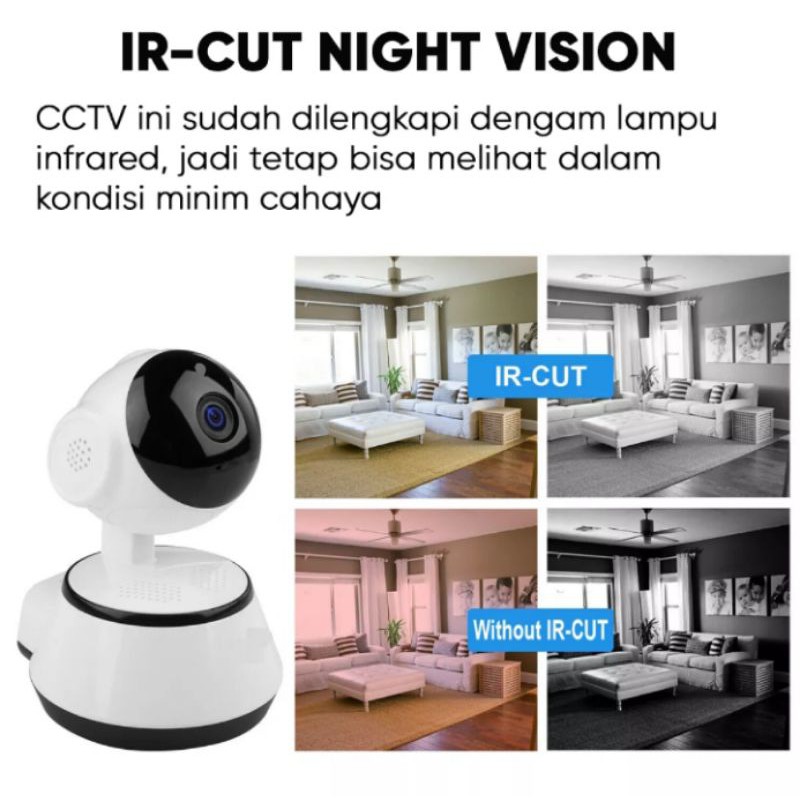 Ip Cam CCTV wireless  Camera pengintai HD 1080p Baby cam