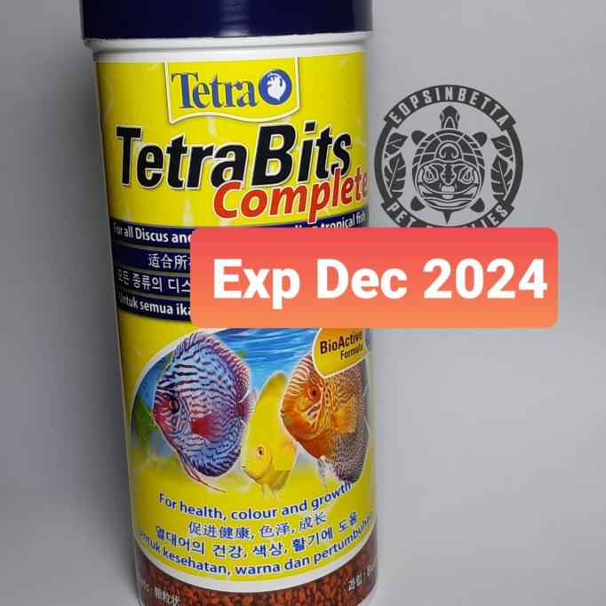 Tetra Bits / TetraBits Complete 93 g Makanan Discus Pellet ikan