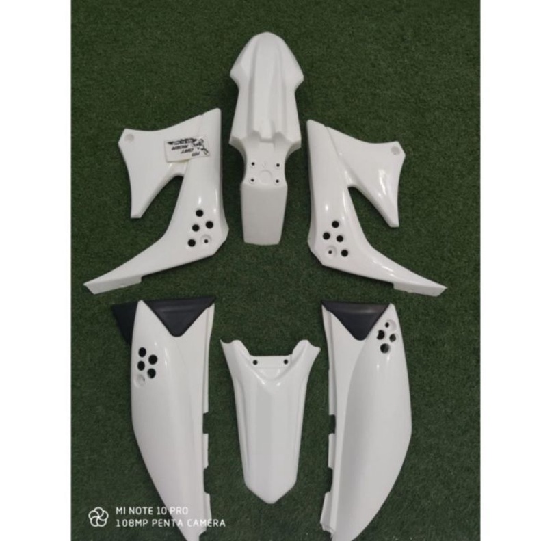 Cover Body Set KLX 150 S Lama Putih