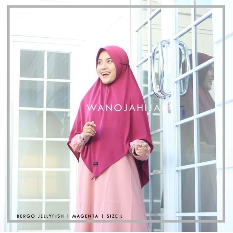 Bergo Jellyfish Wanoja hijab