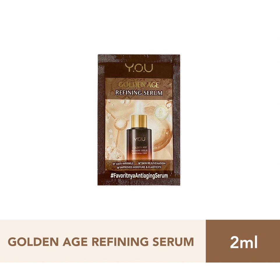 Y.O.U GOLDEN AGE REFINING SERUM 2 ml SACHET