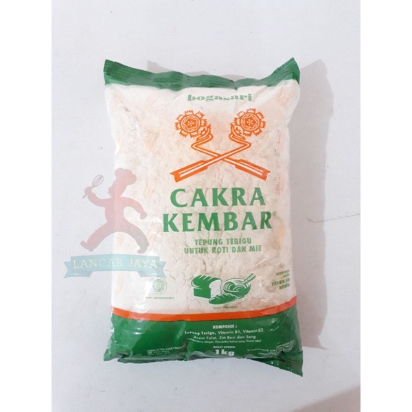 

Tepung Terigu Cakra Kembar Clear Bag 1kg