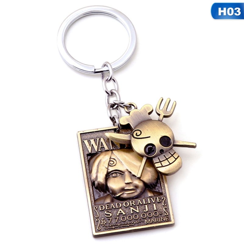 Gantungan Kunci Desain Anime One Piece Luffy Bahan Jerami Untuk Koleksi Penggemar