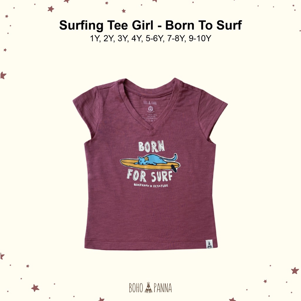 Bohopanna SURFING TEE GIRL