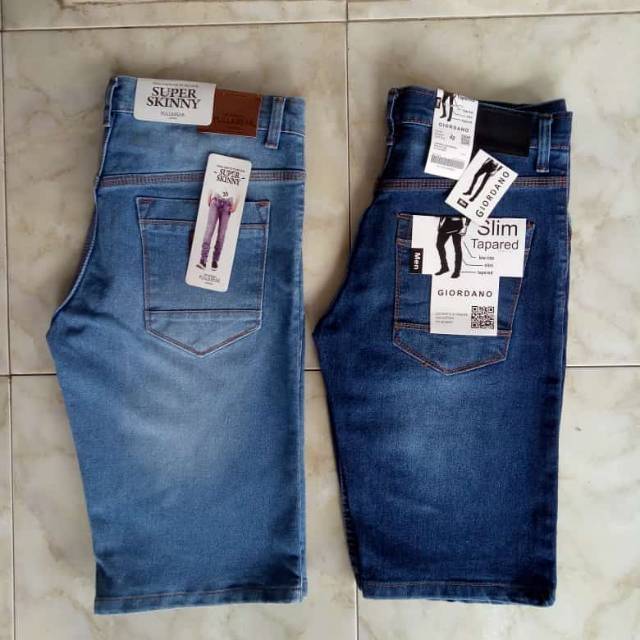 JEANS PENDEK COWOK 27-38/JEANS MODERN