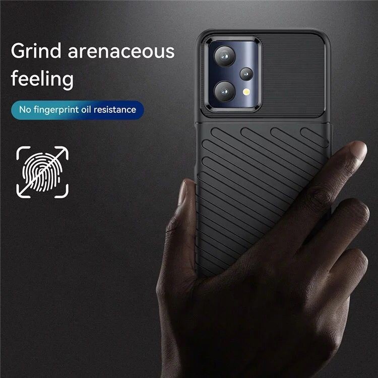 REALME 9 / 9i / 9 PRO REALME 9 PRO+ SOFTCASE RUGGED ARMOR THUNDER COVER SILICONE SOFT CASE - REALME 9 PRO PLUS