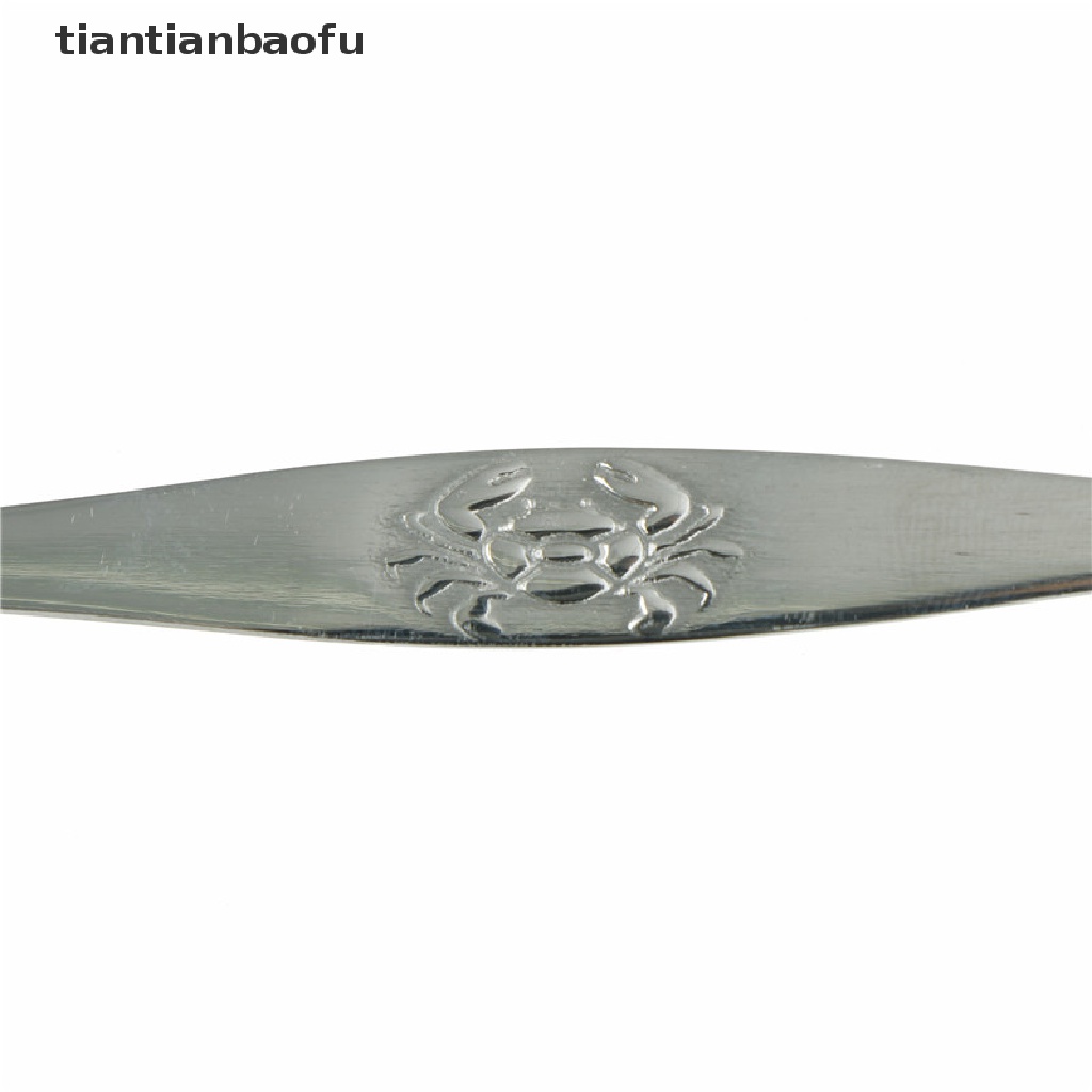 [tiantianbaofu] Stainless steel claws to eat crab seafood lobster crab pin stripping fruit fork Boutique