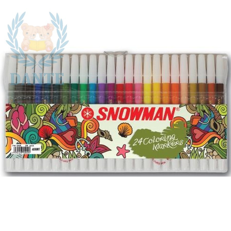 

Spidol Snowman 24 warna