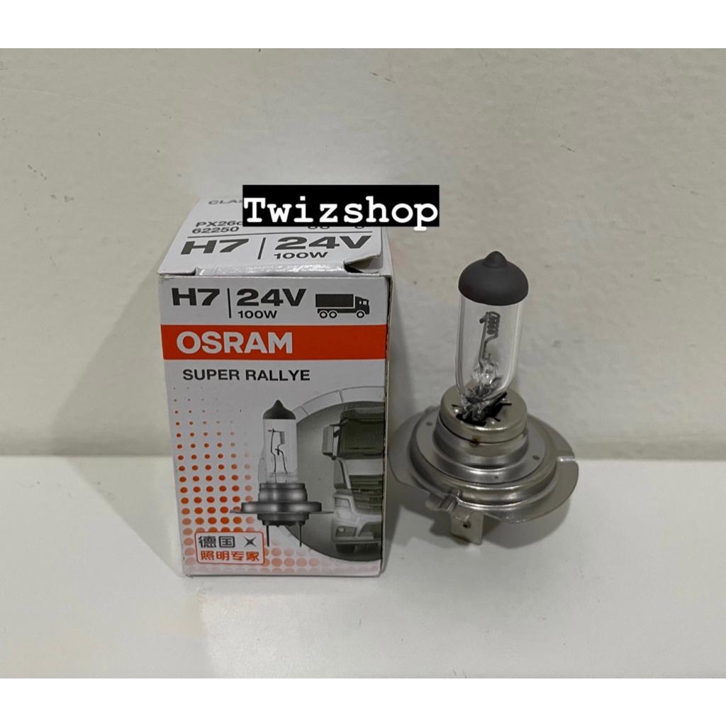 Lampu Halogen Osram H7 24V 100W