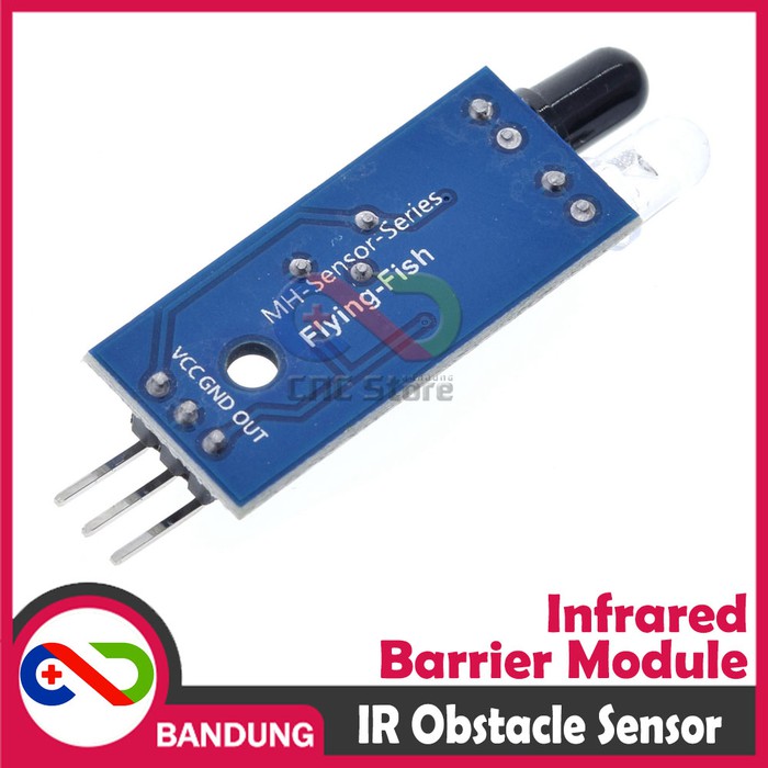 INFRARED BARRIER OBSTACLE SENSOR HALANGAN RINTANGAN MODULE