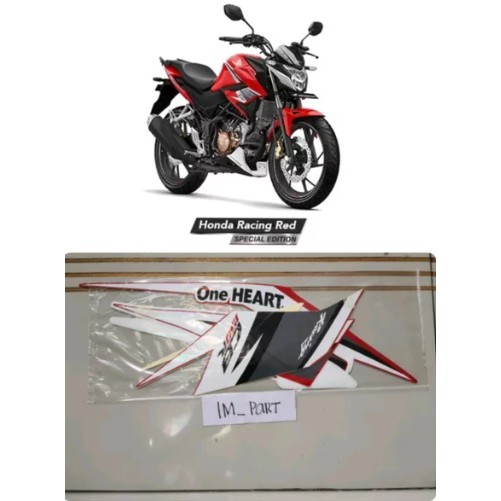 Stiker Cb 150 R Led Merah Honda Racing Red Special Edition Ori Lelang Pabrik Shopee Indonesia