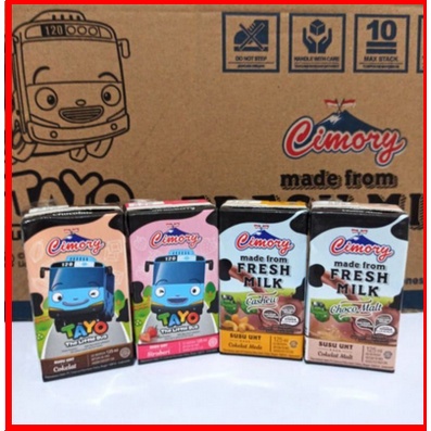 Susu Cimory UHT 125ML fresh milk coklat, strawbery, cocomalt, cashew